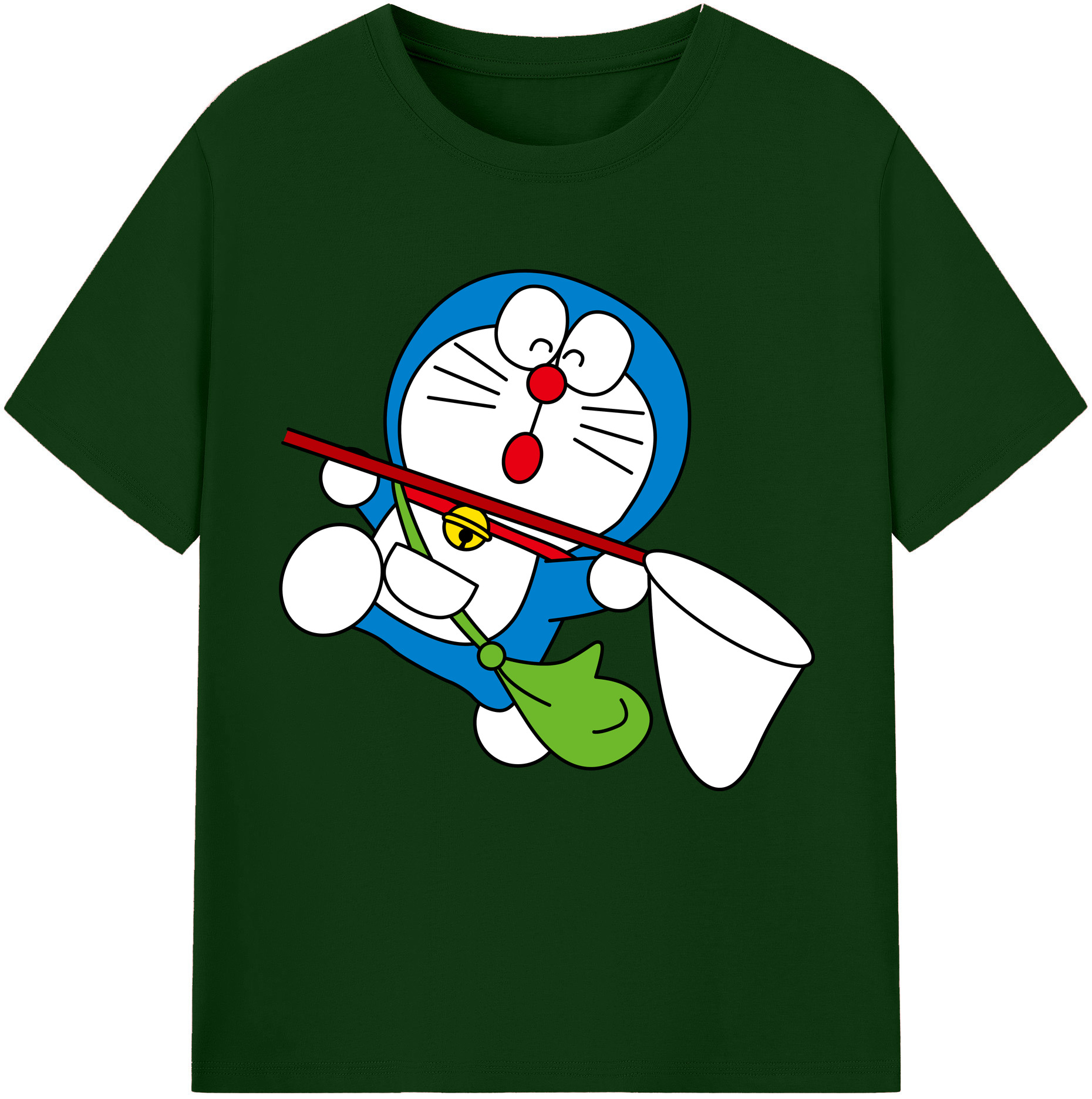 （画像用） ドラえもん Doraemon 綿100％半袖Tシャツ（フロントプリント）